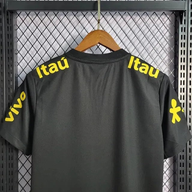 Brazil Polo Fan Jersey - Black And Yellow - photo 4