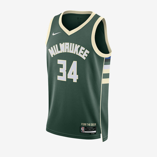 Regata Milwaukee Bucks Giannis Antetokounmpo Dri-FIT Swingman 2022 Icon