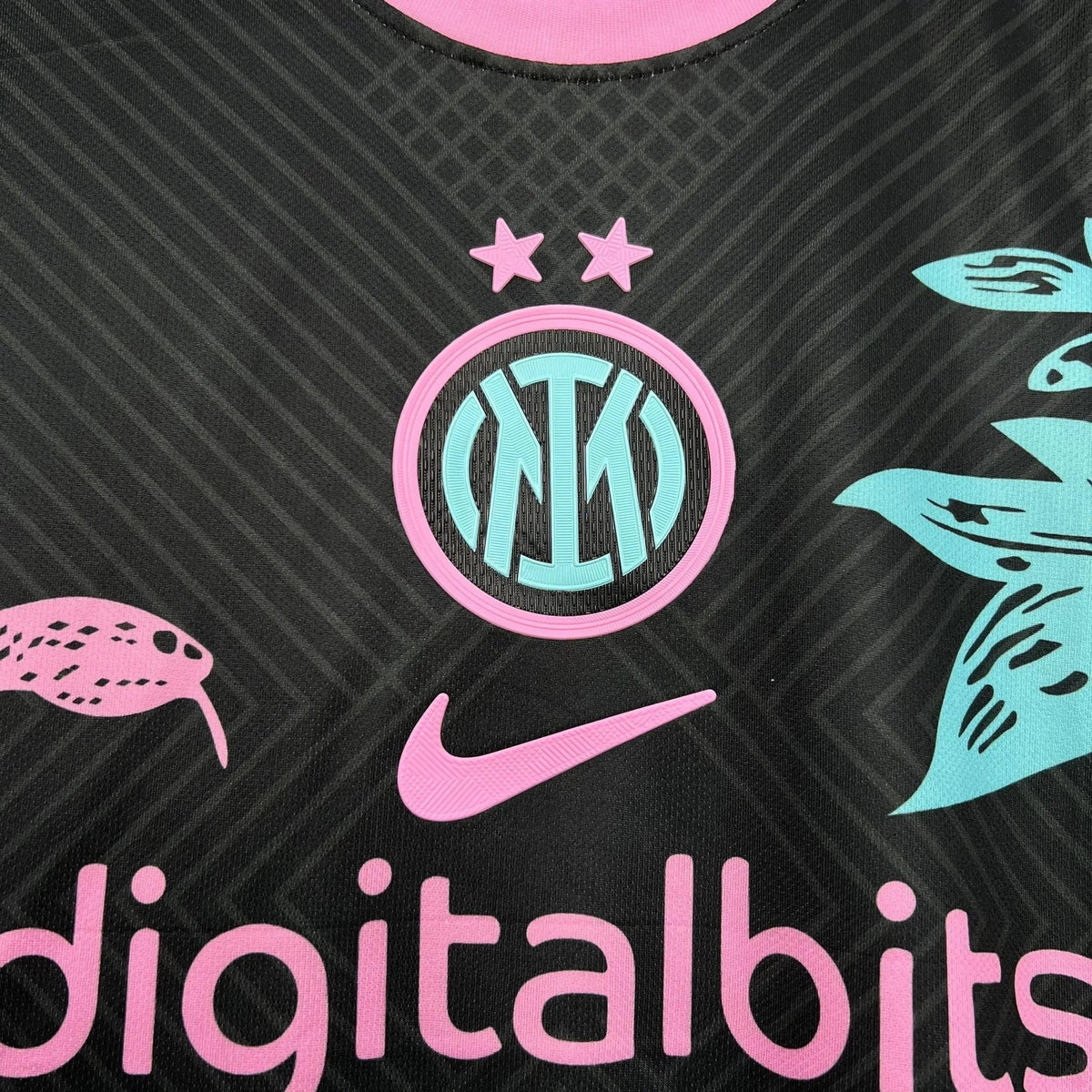 Camisa Inter de Milão Edição Especial - Preta e Rosa Cobra - foto 5