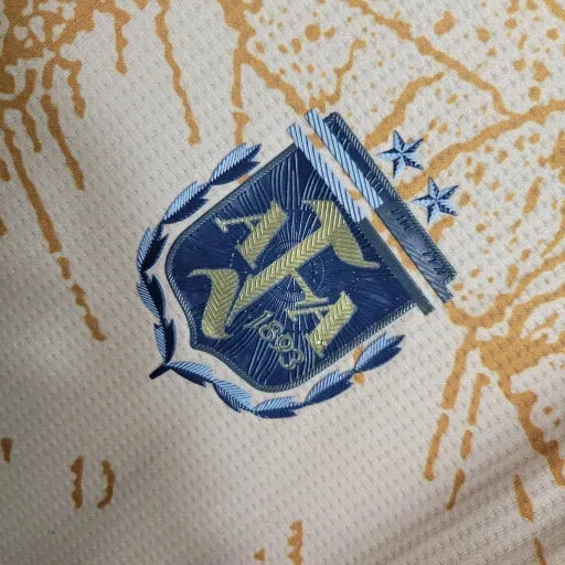 Camisa Argentina Edição Especial Torcedor - Bege Estampa de Mapa - foto 3