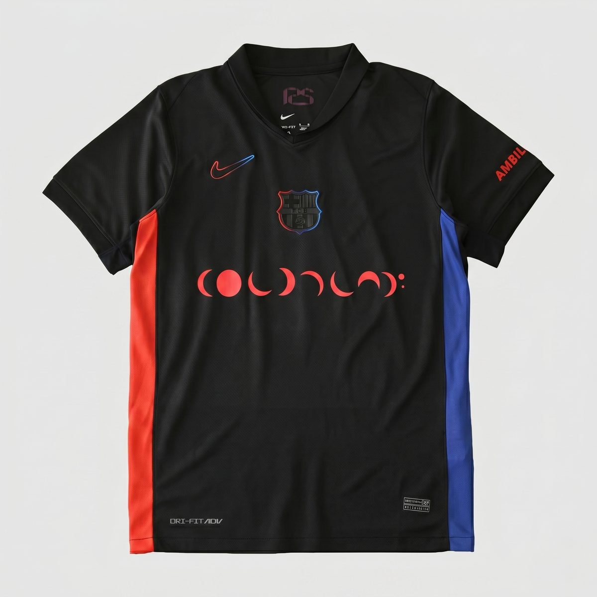 Barcelona Away Jersey 2024/25 - Red Lettering