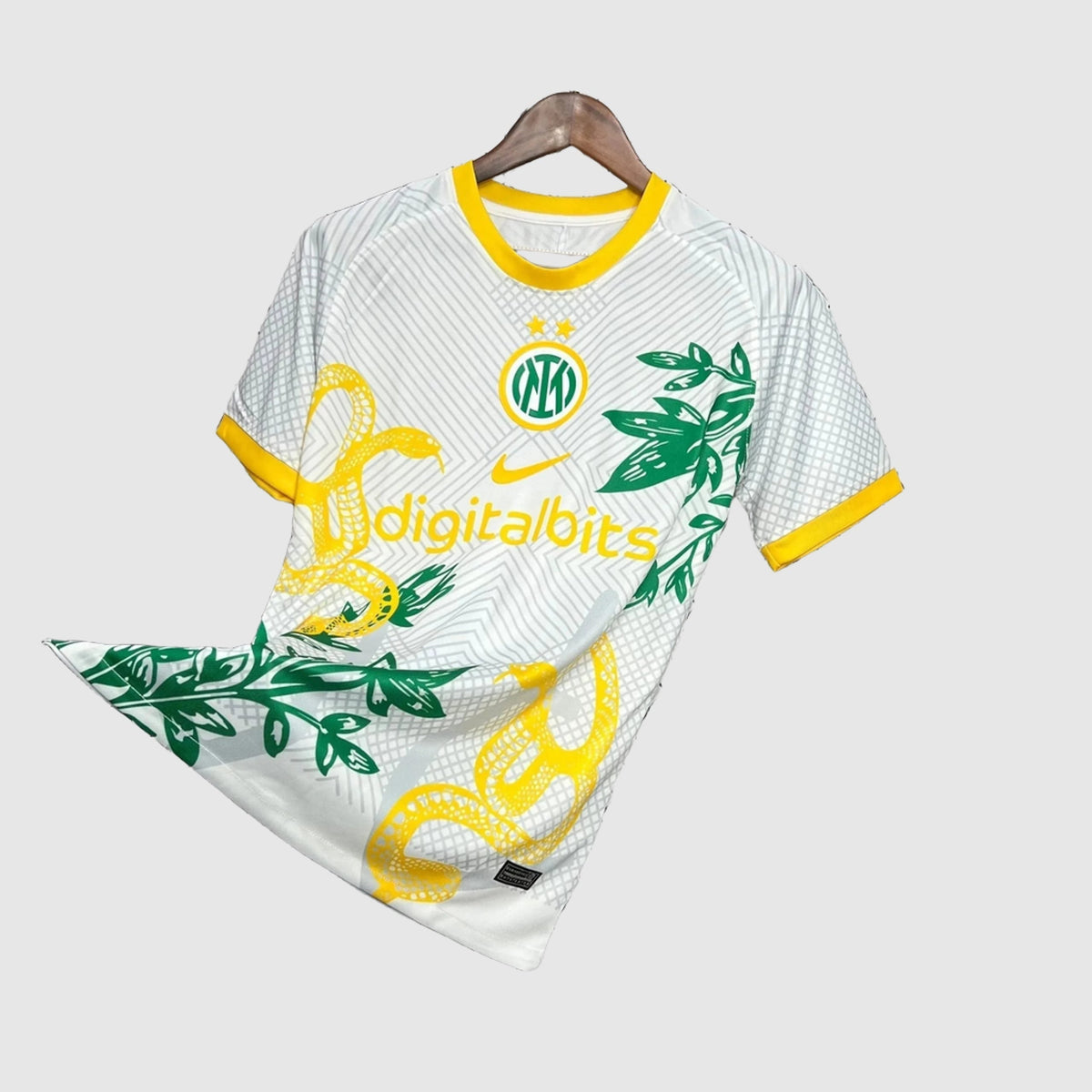 Camisa Inter de Milão Edição Especial - Branca Verde e Amarela