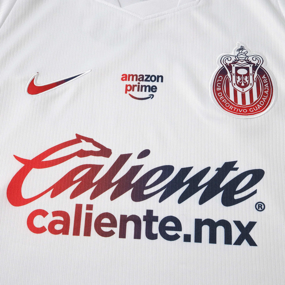 Chivas Guadalajara Away Jersey 2026/27 - White Black Side Panels - photo 3