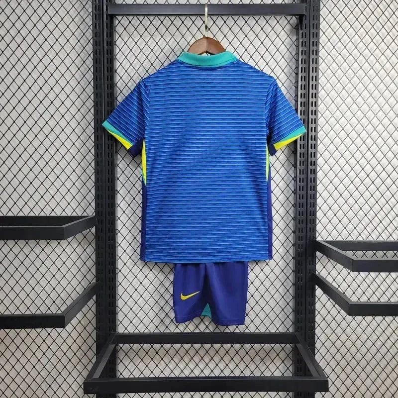 Brazil Away Kids Kit 2024/25 - photo 8