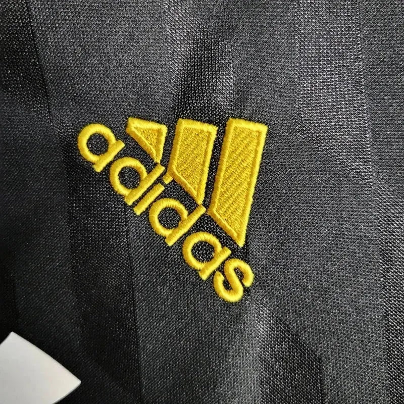 Real Madrid Retro Away Long Sleeve Jersey 2011/12 - Black And Gold - photo 5