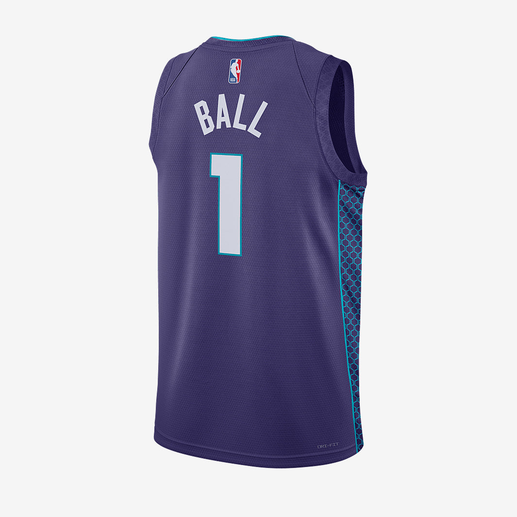 Regata Charlotte Hornets LaMelo Ball Dri-FIT Swingman Statement 2022 - foto 2