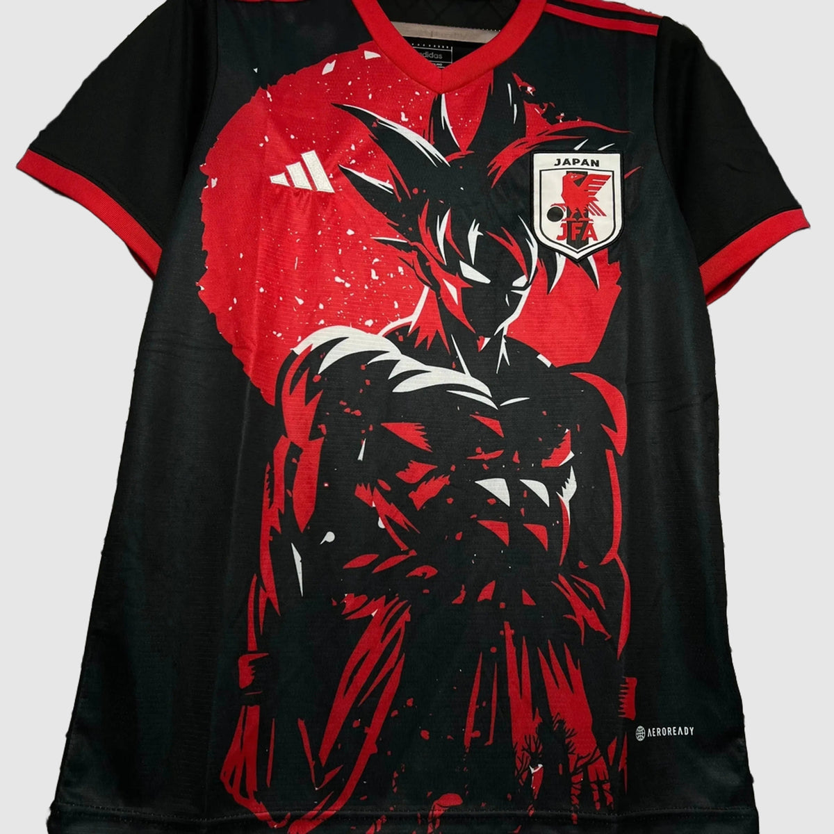 Camisa Japão Edição Especial Torcedor - Preta e Vermelha Estampa Anime - foto 2