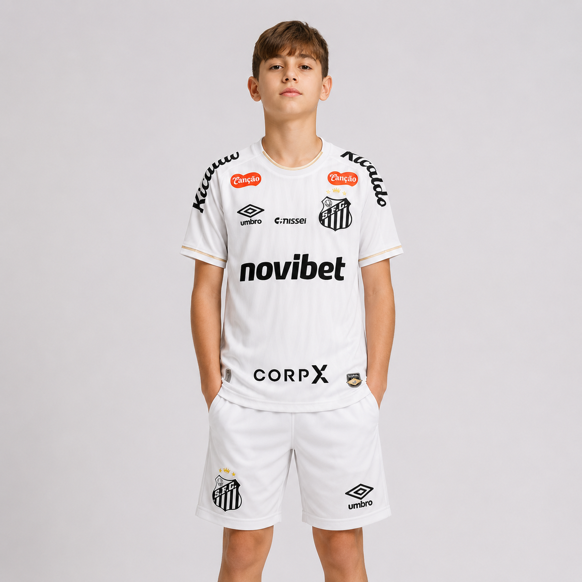 Santos Home Kids Kit 2025/26