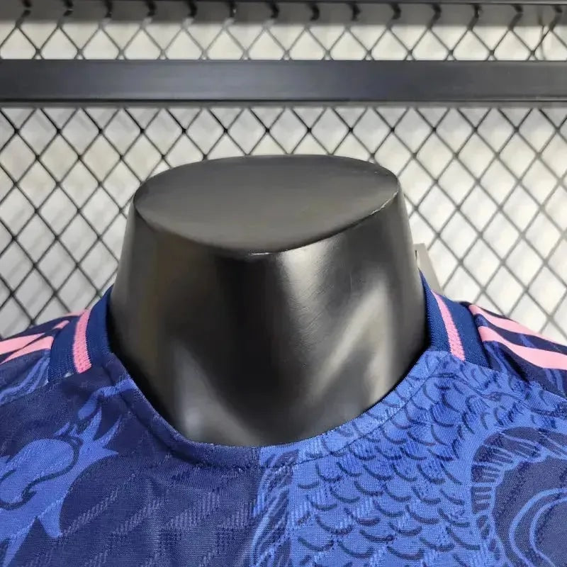 Camisa Real Madrid Edição Especial Torcedor - Azul Estampa de Dragão - foto 10