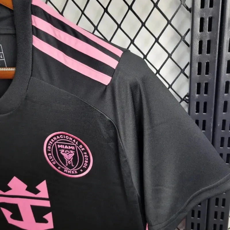 Camisa Inter Miami II 24/25 Torcedor - Preta e Rosa - foto 6