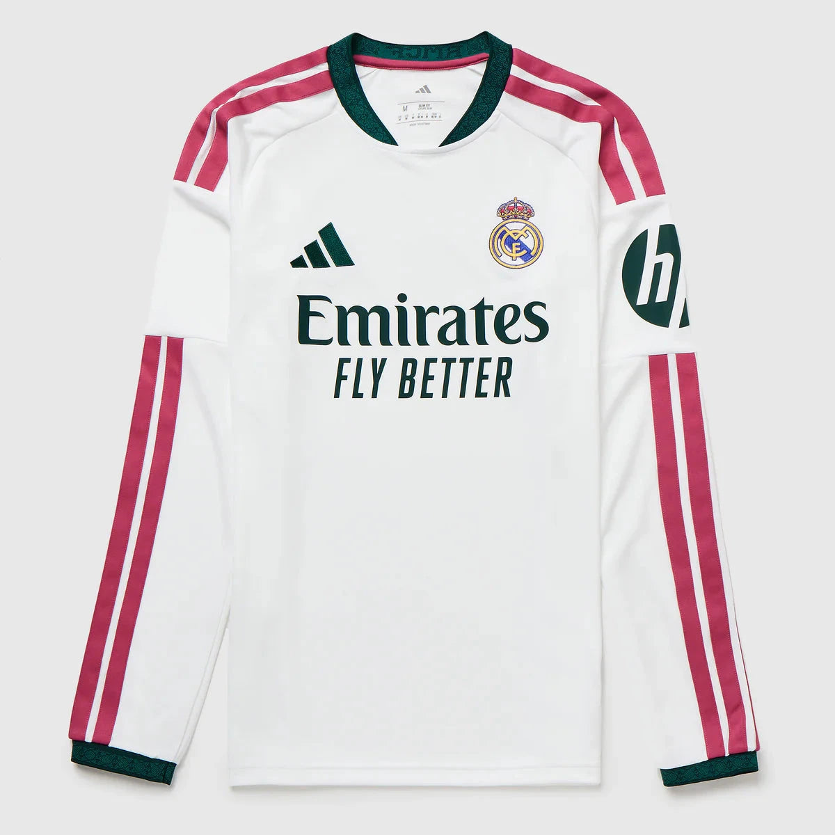 Real Madrid Home Long Sleeve Jersey 2026/27 Player Version