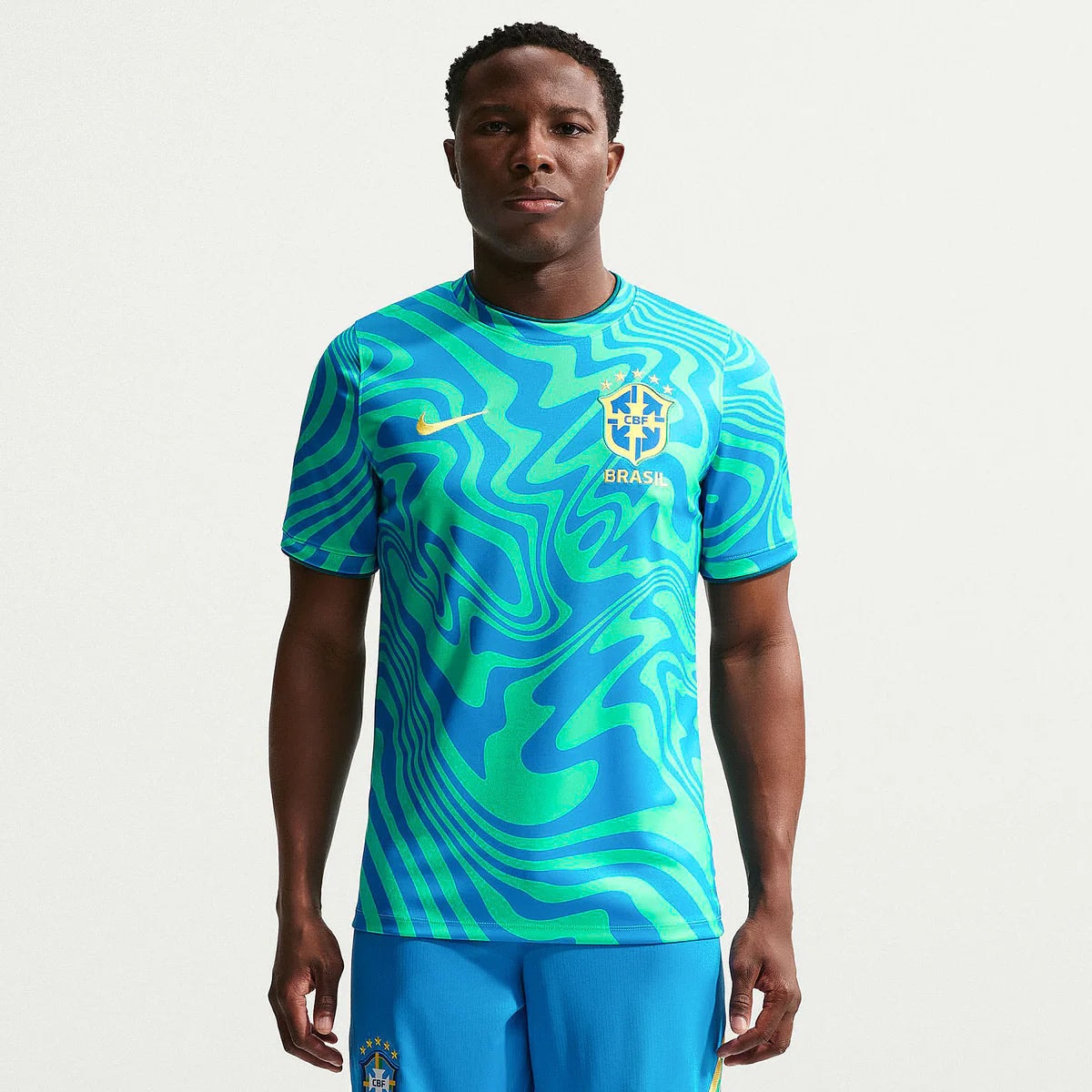 Brazil Pre-Match Jersey 2026/27 - photo 2
