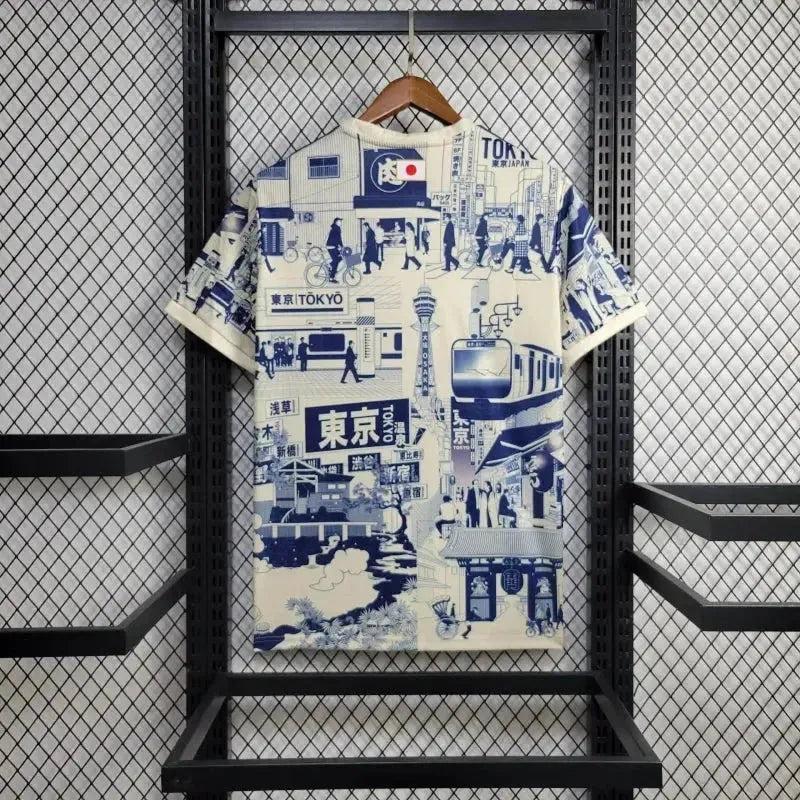 Camisa Japão Edição Especial Torcedor - Creme Estampa Tóquio - foto 10