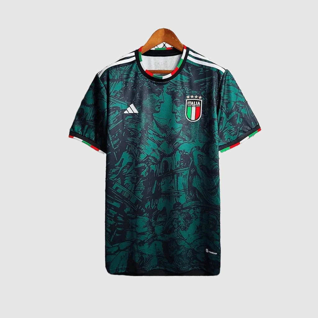 Italy Special Edition Jersey - Dark Green Pattern - photo 2