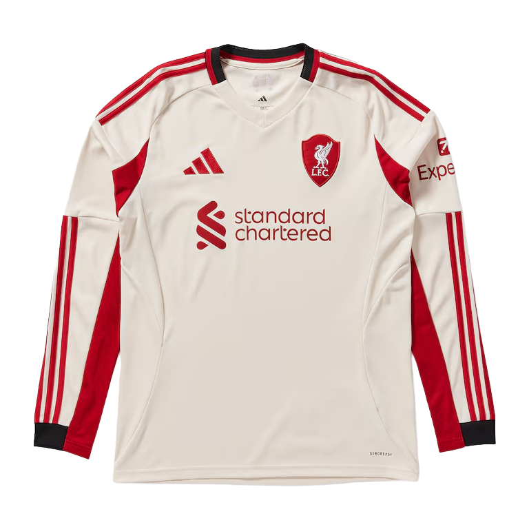 Liverpool Away Long Sleeve Jersey 2025/26