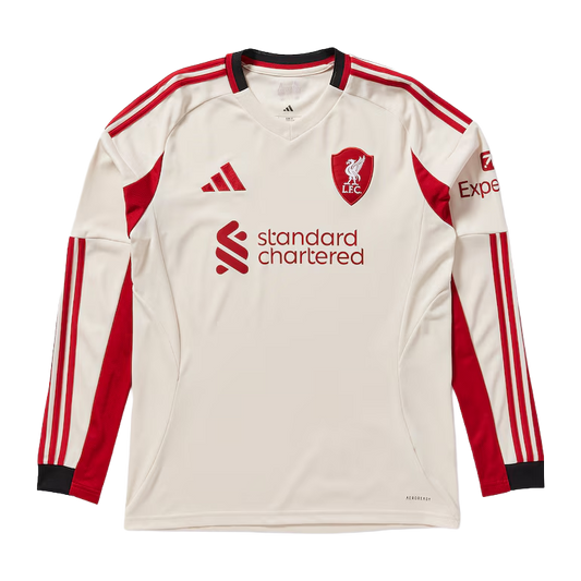Camisa Manga Longa Liverpool II 25/26 Torcedor
