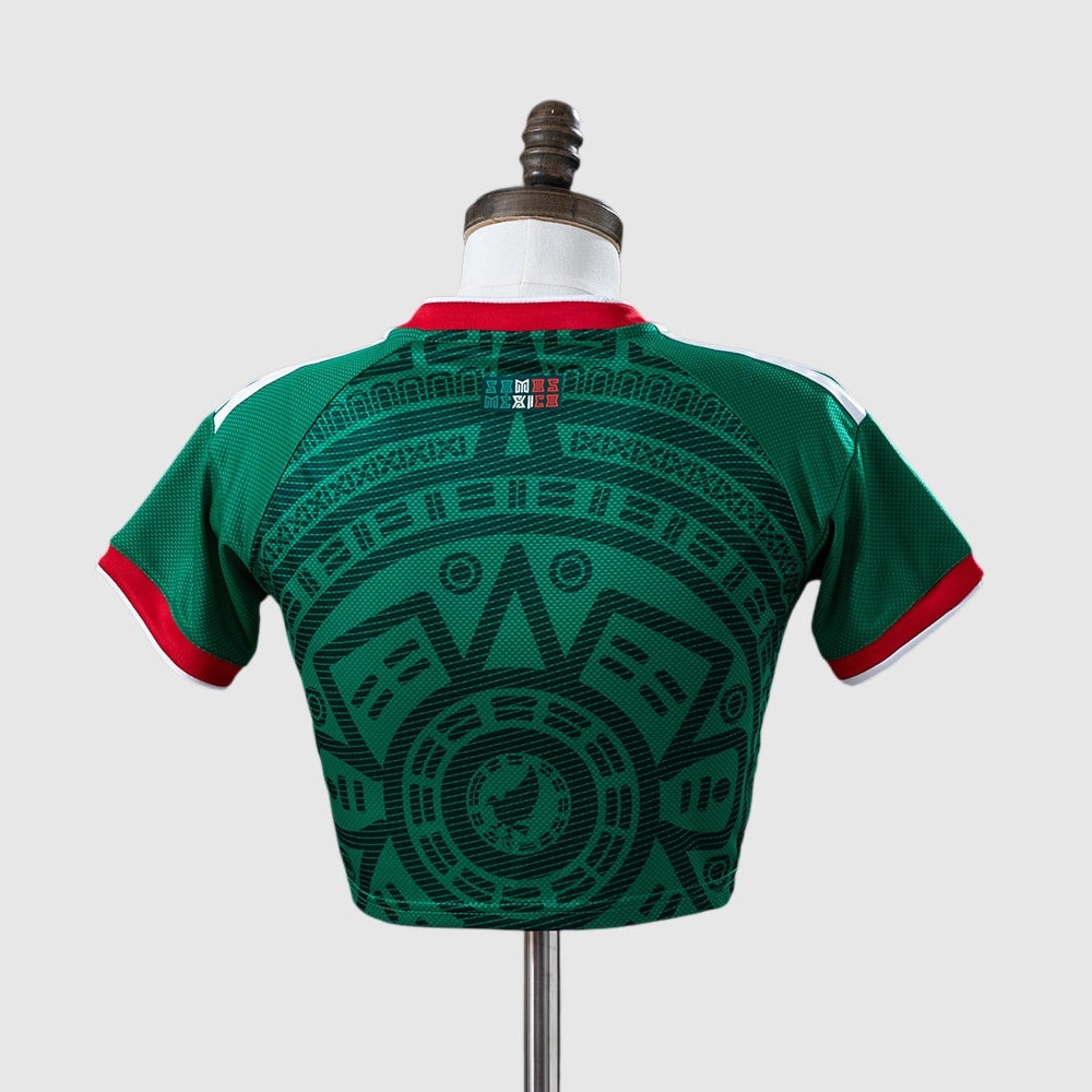 Mexico Home 2026/27 Women's Crop Jersey - photo 2