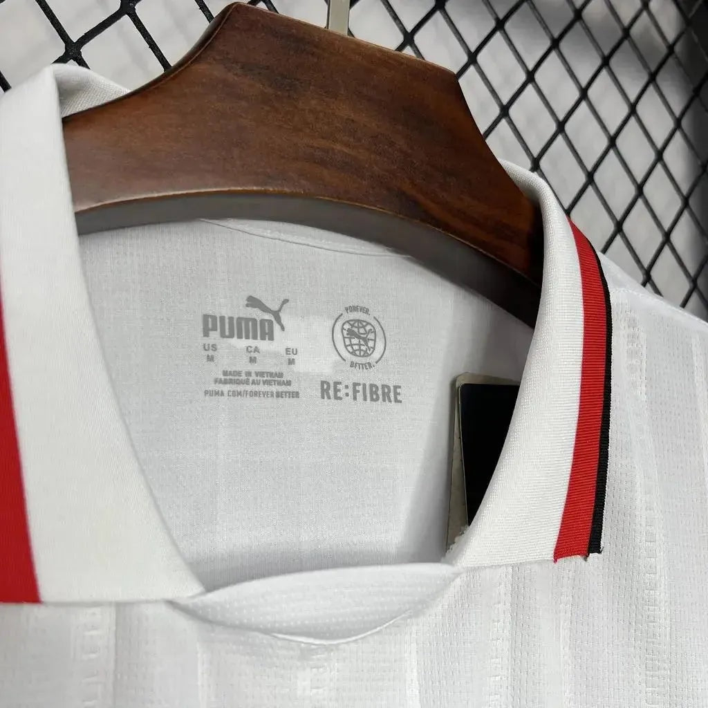 AC Milan Away Jersey 2024/25 - White And Red - photo 5