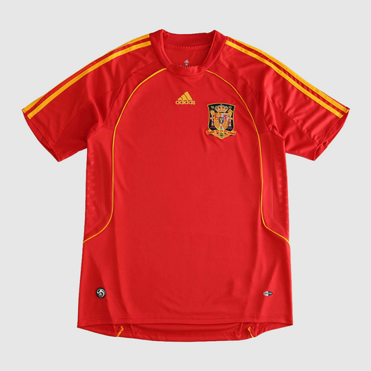 Spain Retro Home Jersey 2008