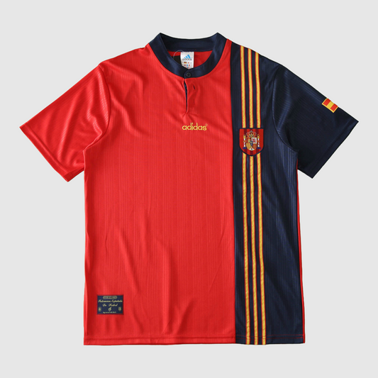 Spain Retro Home Jersey 1996