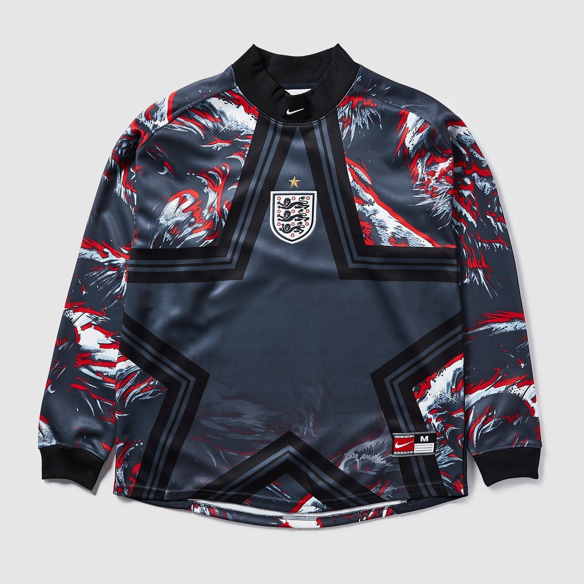 Camisa de Goleiro Manga Longa Inglaterra 26/27 Torcedor