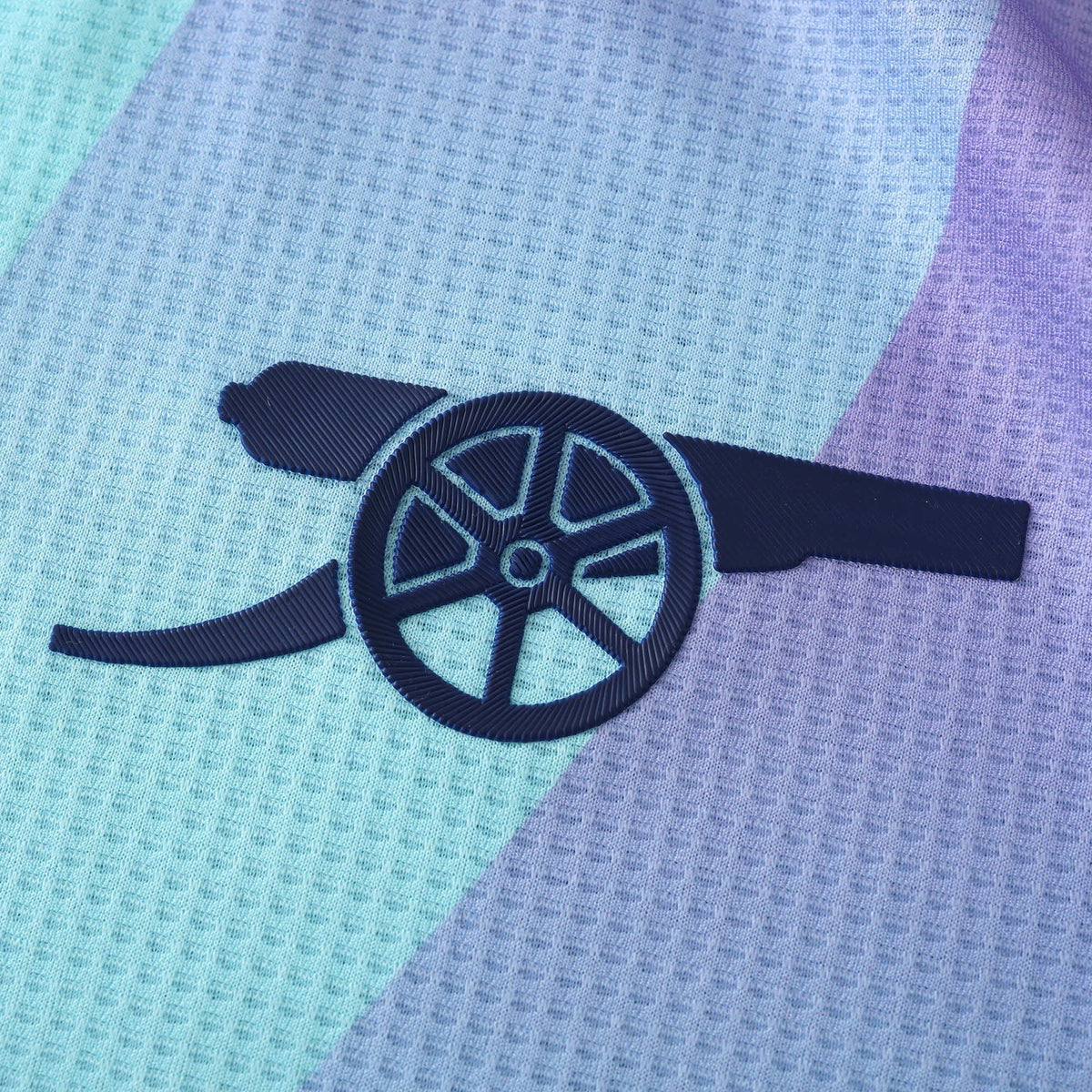 Arsenal Away Kids Kit 2024/25 - Aqua And Purple - photo 3