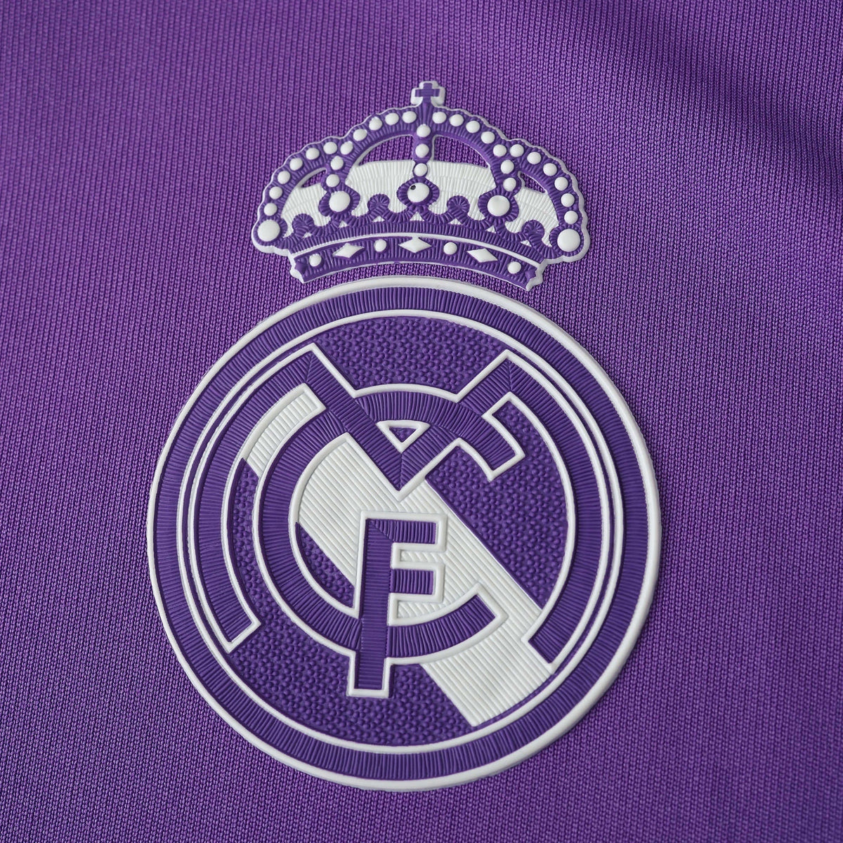 Real Madrid Retro Away Jersey 2017/18 - Purple - photo 2