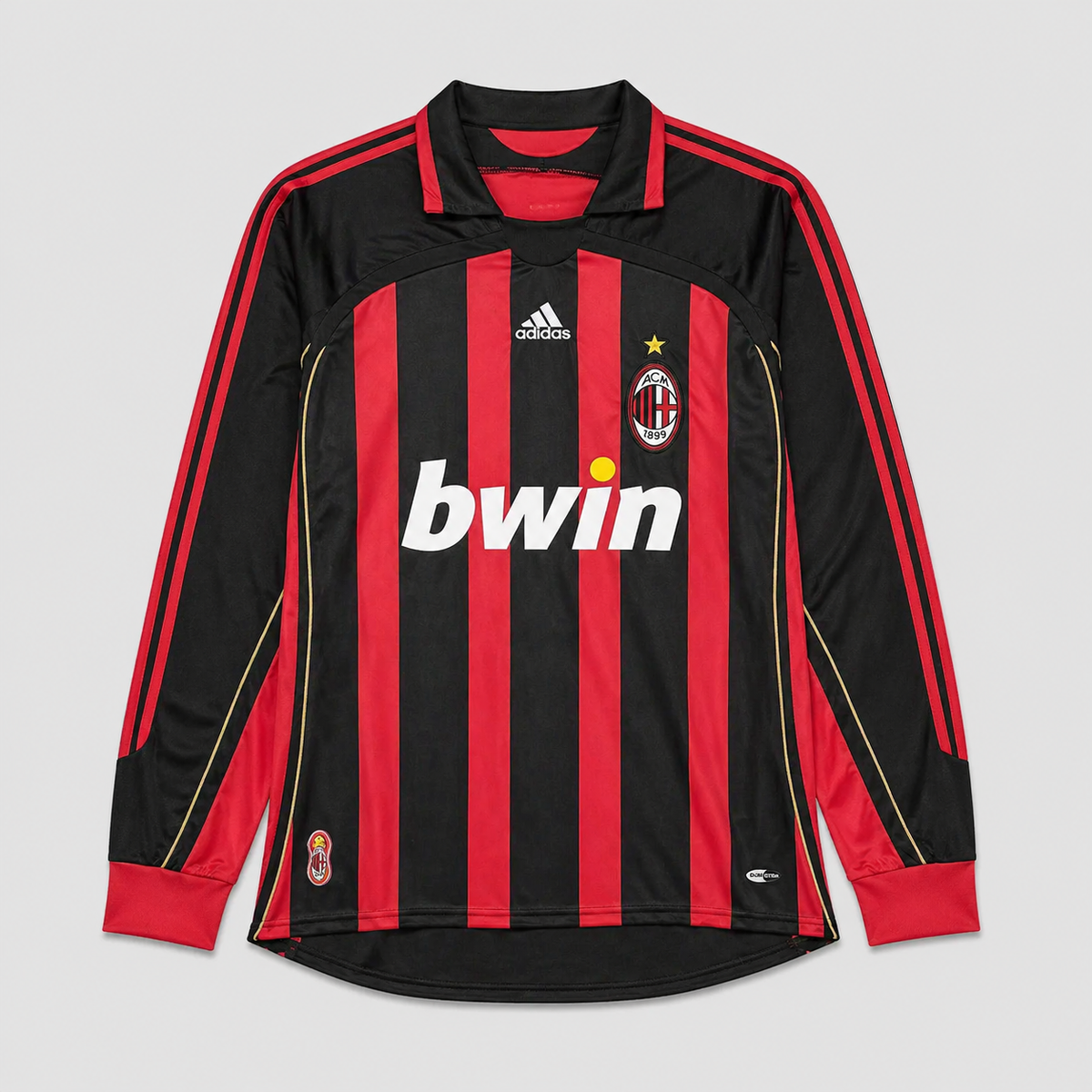 AC Milan Retro Home Long Sleeve Jersey 2006/07