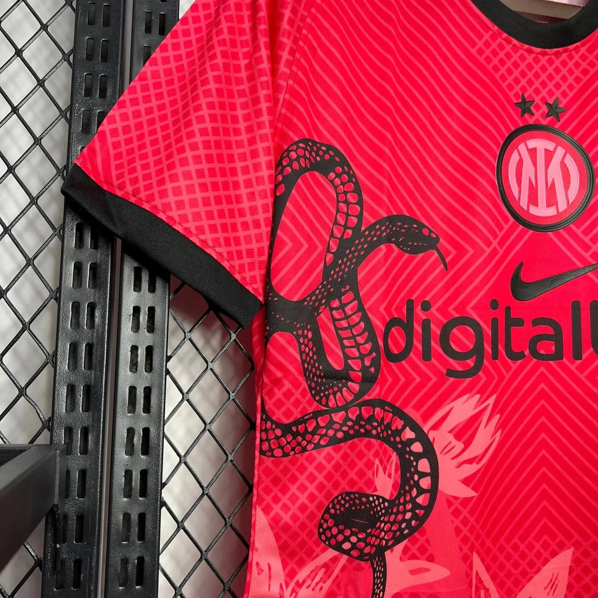 Camisa Inter de Milão Edição Especial - Vermelha Estampa de Cobra - foto 6