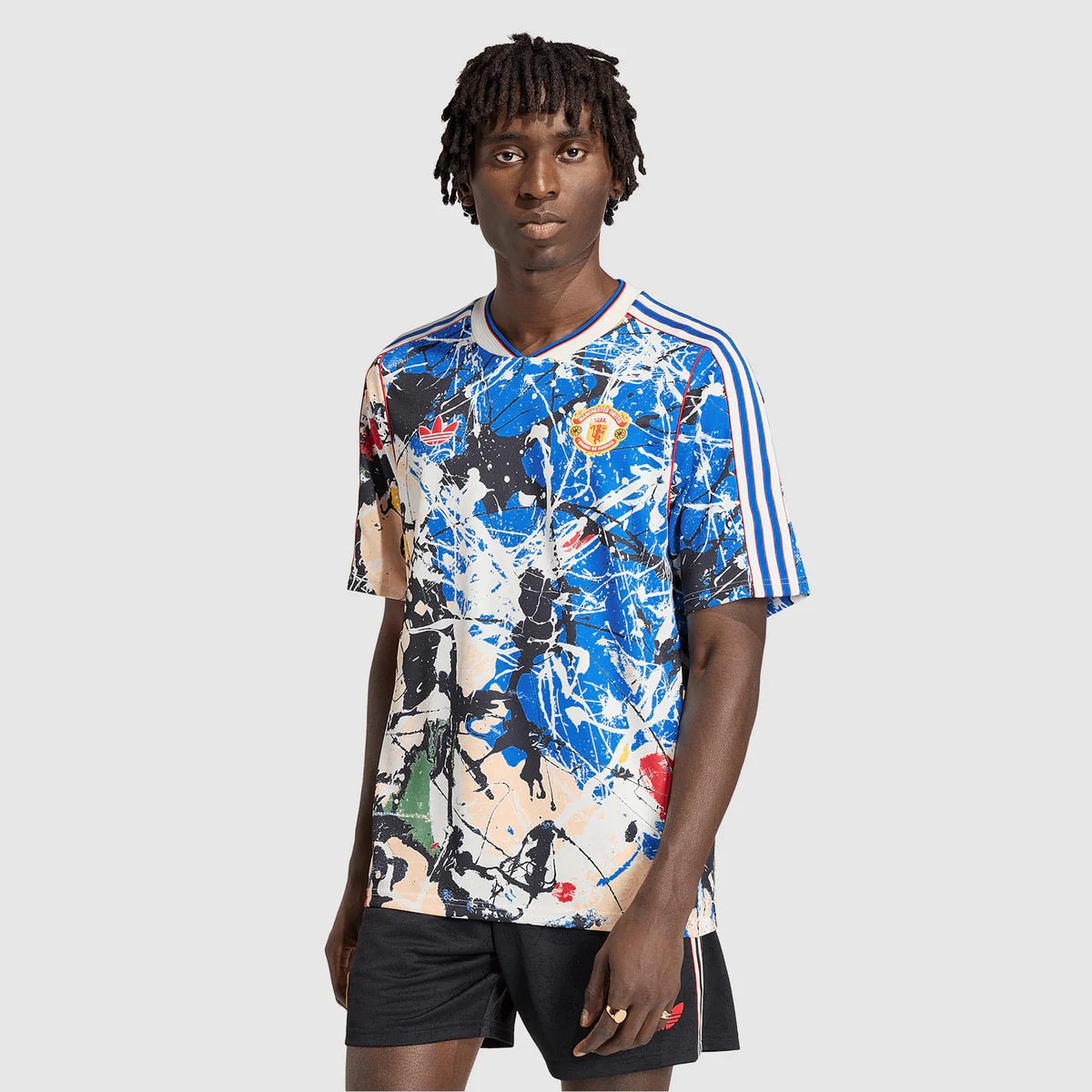 Manchester United Stone Roses 2025/26 Fan Jersey - photo 2