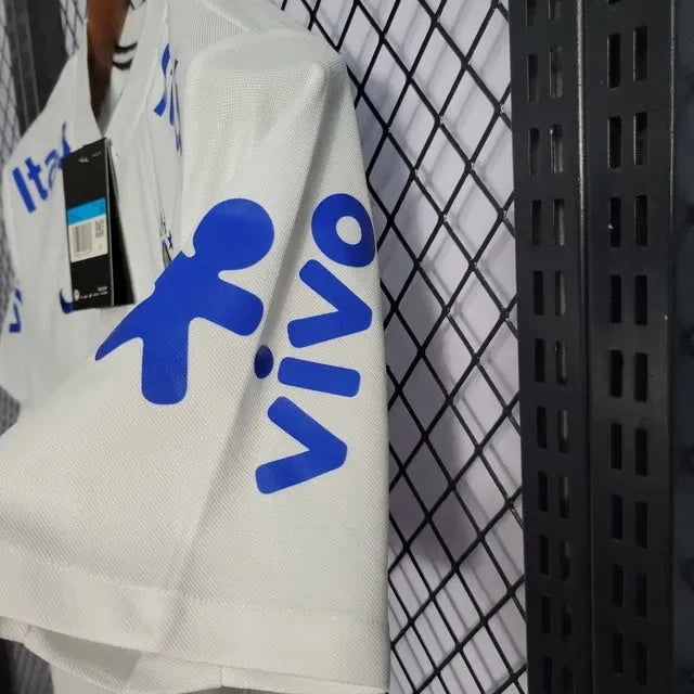 Brazil Polo Fan Jersey - White And Blue - photo 6