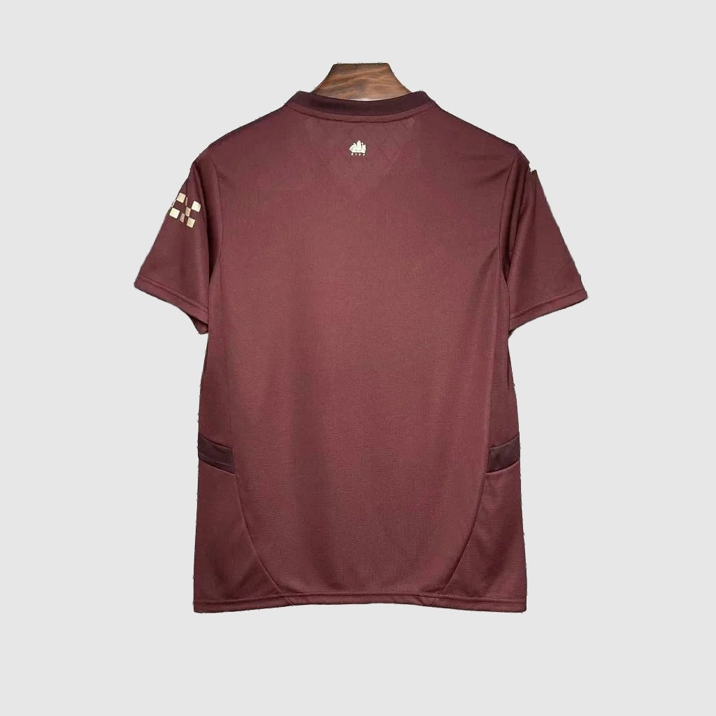 Camisa Manchester City II 24/25 Torcedor - Bordô - foto 4