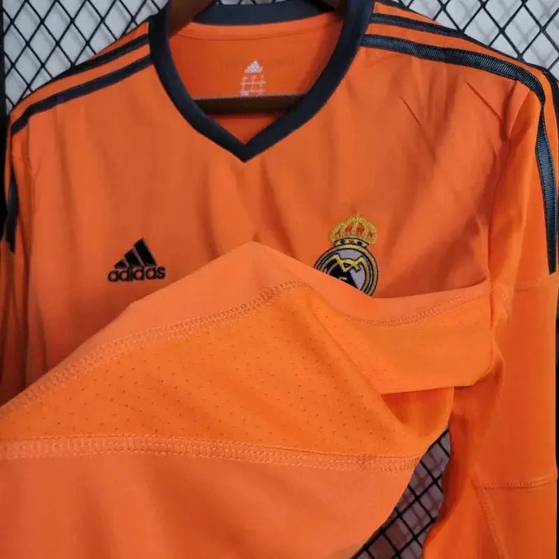 Real Madrid 2 2013/14 Retro Away Long Sleeve Jersey - photo 7