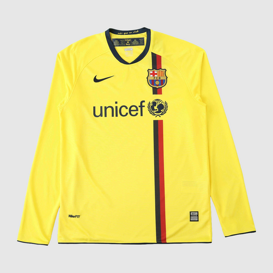 Camisa Retrô Manga Longa Barcelona II 2008/09