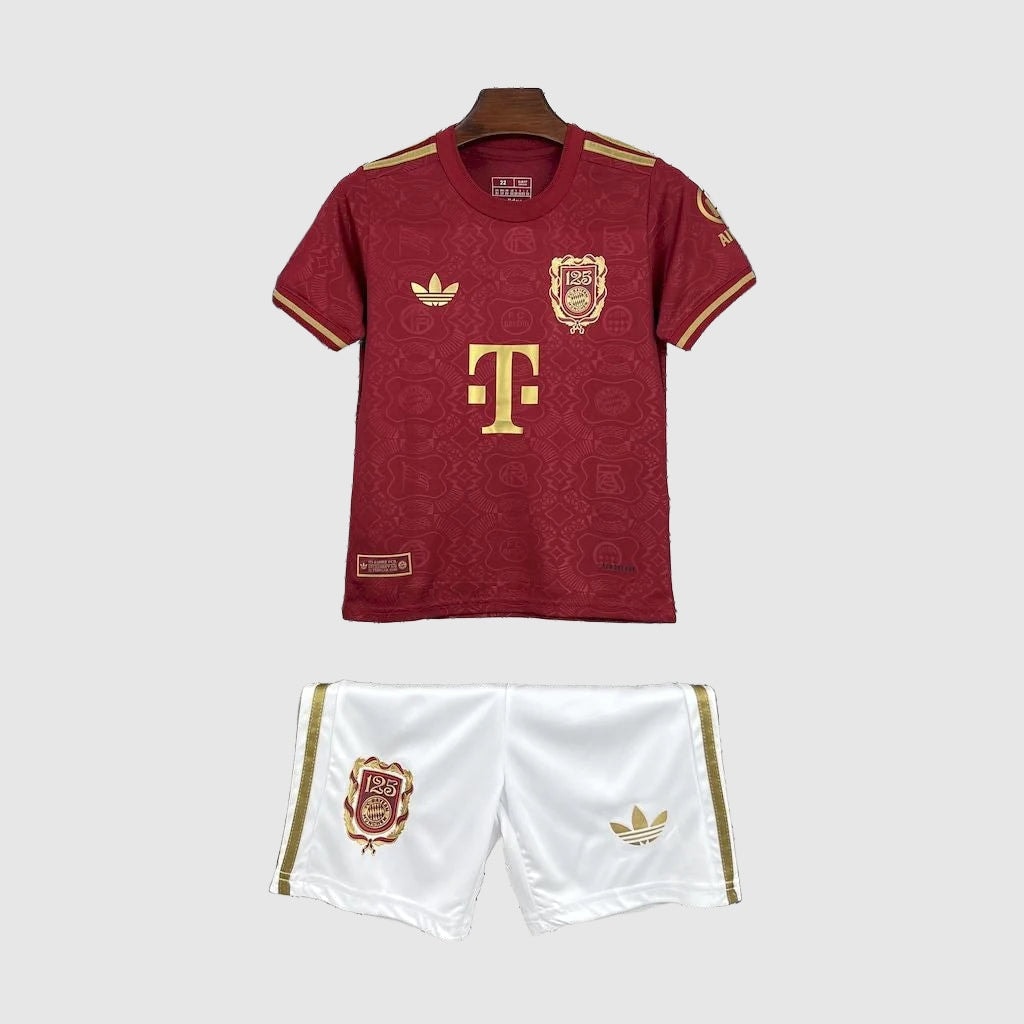 Bayern Munich 125 Years 2025/26 Kids Kit