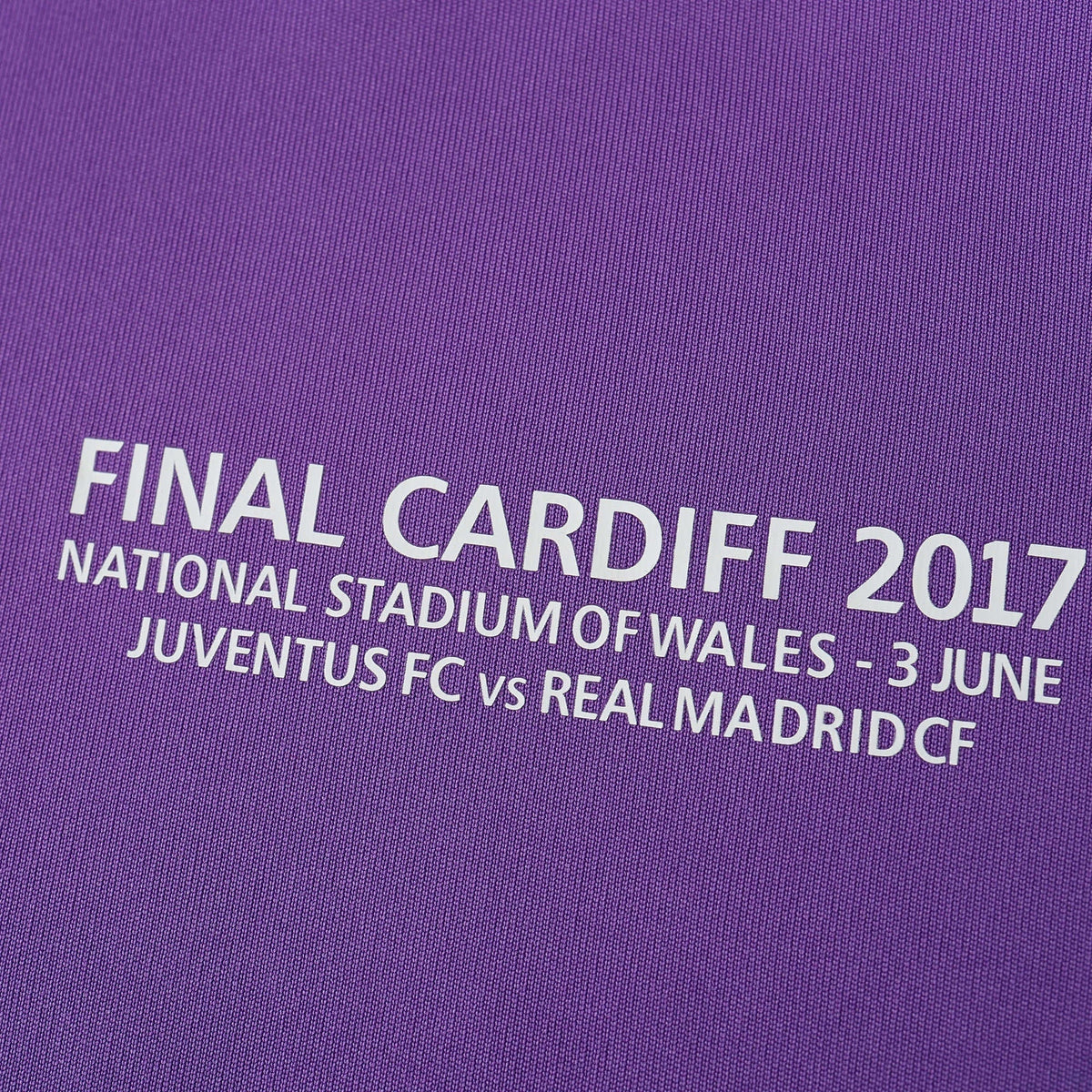 Real Madrid Retro Away Jersey 2017/18 - Purple - photo 3