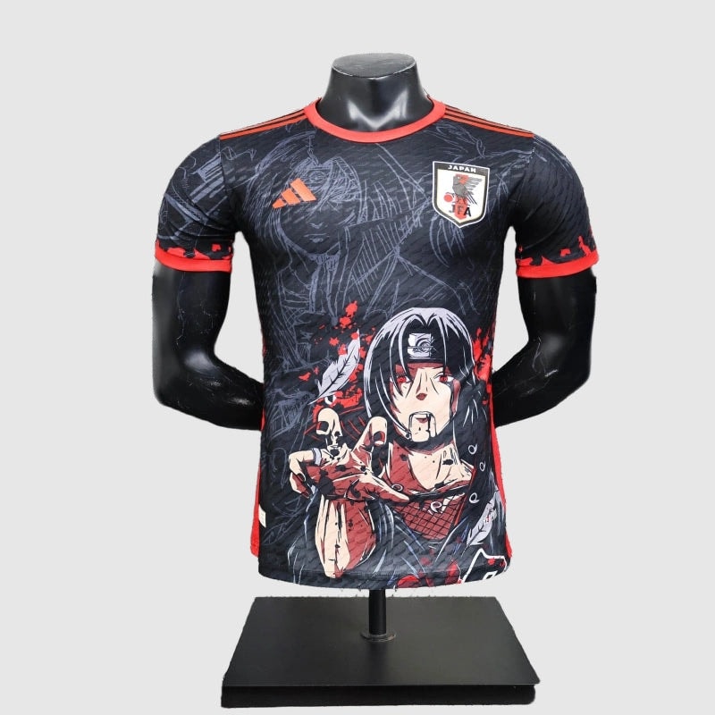 Japan Itachi Uchiha 2025/26 Fan Jersey - Black Anime Print - photo 3