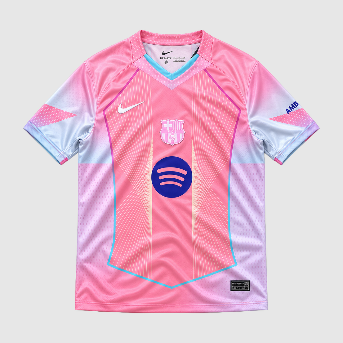 Barcelona Special Edition Fan Jersey - Pink Gradient