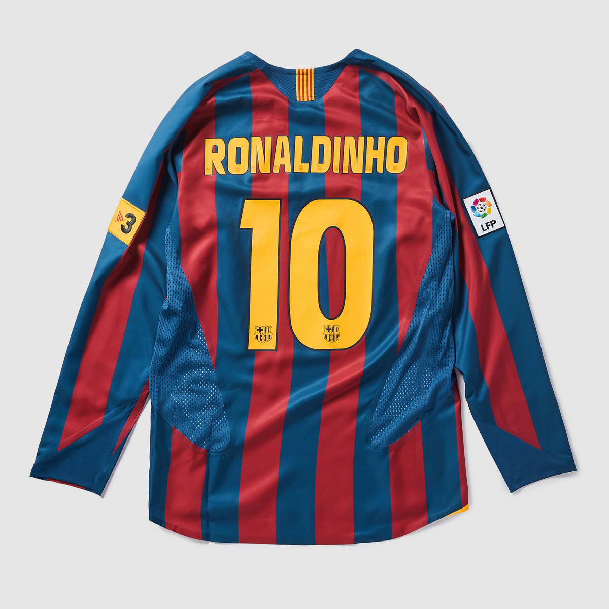 Barcelona Retro Home Long Sleeve Jersey 2005/06 - photo 2