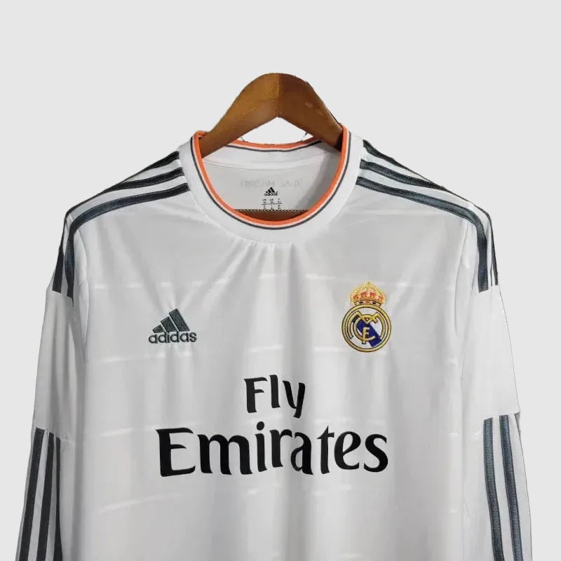 Camisa Retrô Manga Longa Real Madrid I 2013/14 - foto 4