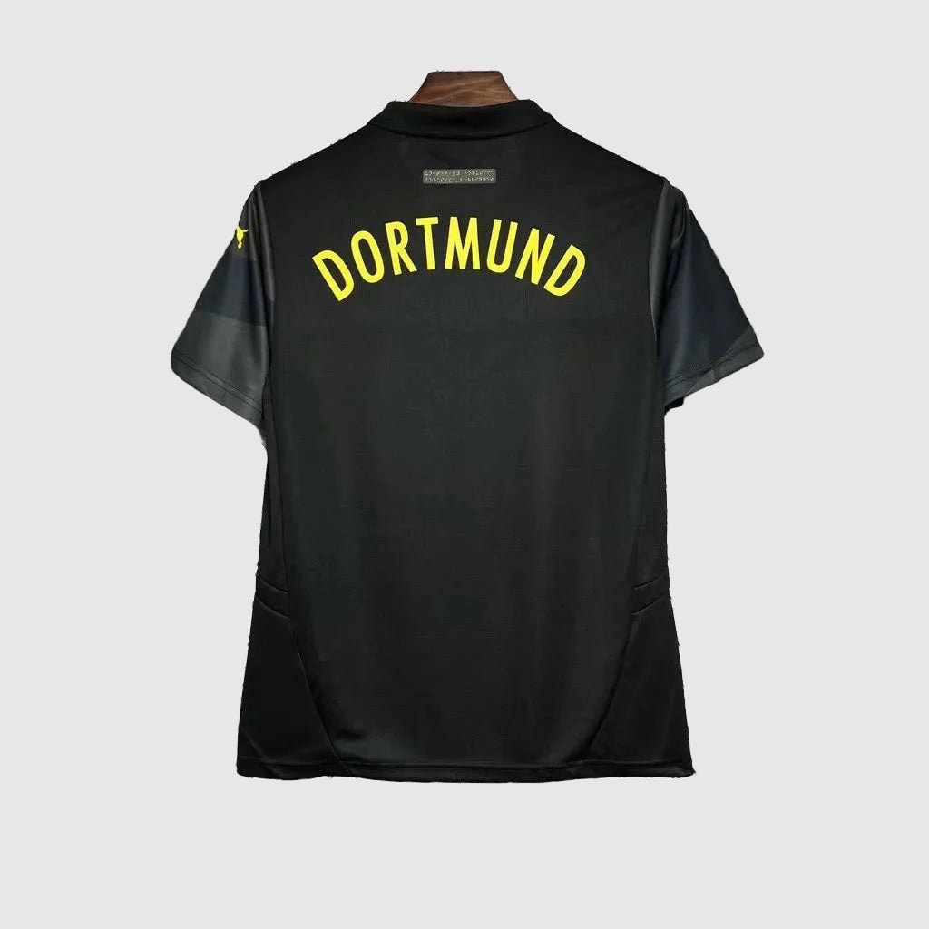 Borussia Dortmund Away Jersey 2024/25 - Black And Yellow - photo 7