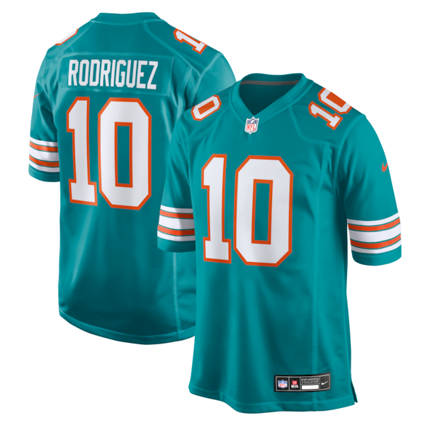 Miami Dolphins Jacob Rodriguez Alternate Game Jersey Aqua - photo 8