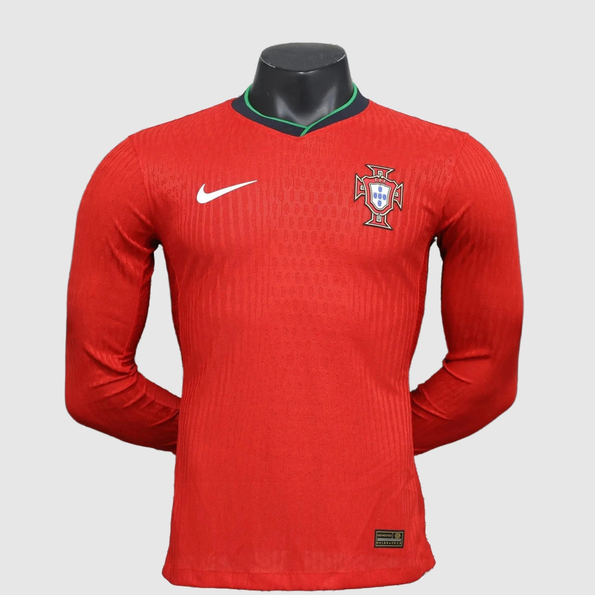 Portugal Home Jersey 2024/25 Player Version - Red Long Sleeve