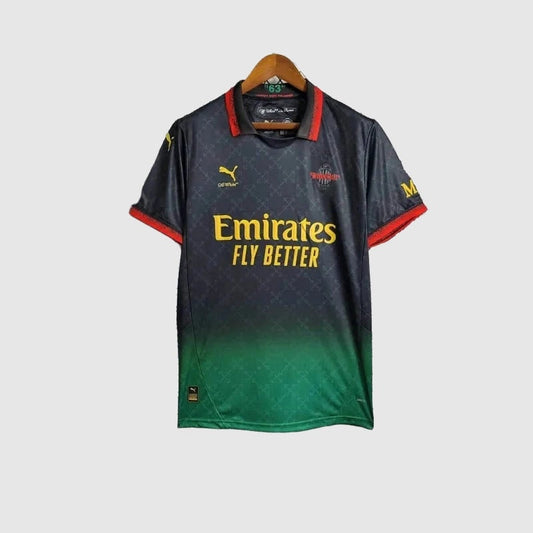 AC Milan Special Edition Fourth Jersey - Black Green Fade