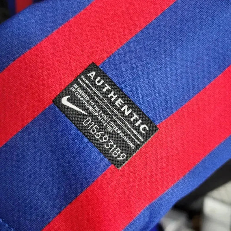 Camisa Retrô Manga Longa Barcelona I 2011/12 - foto 4