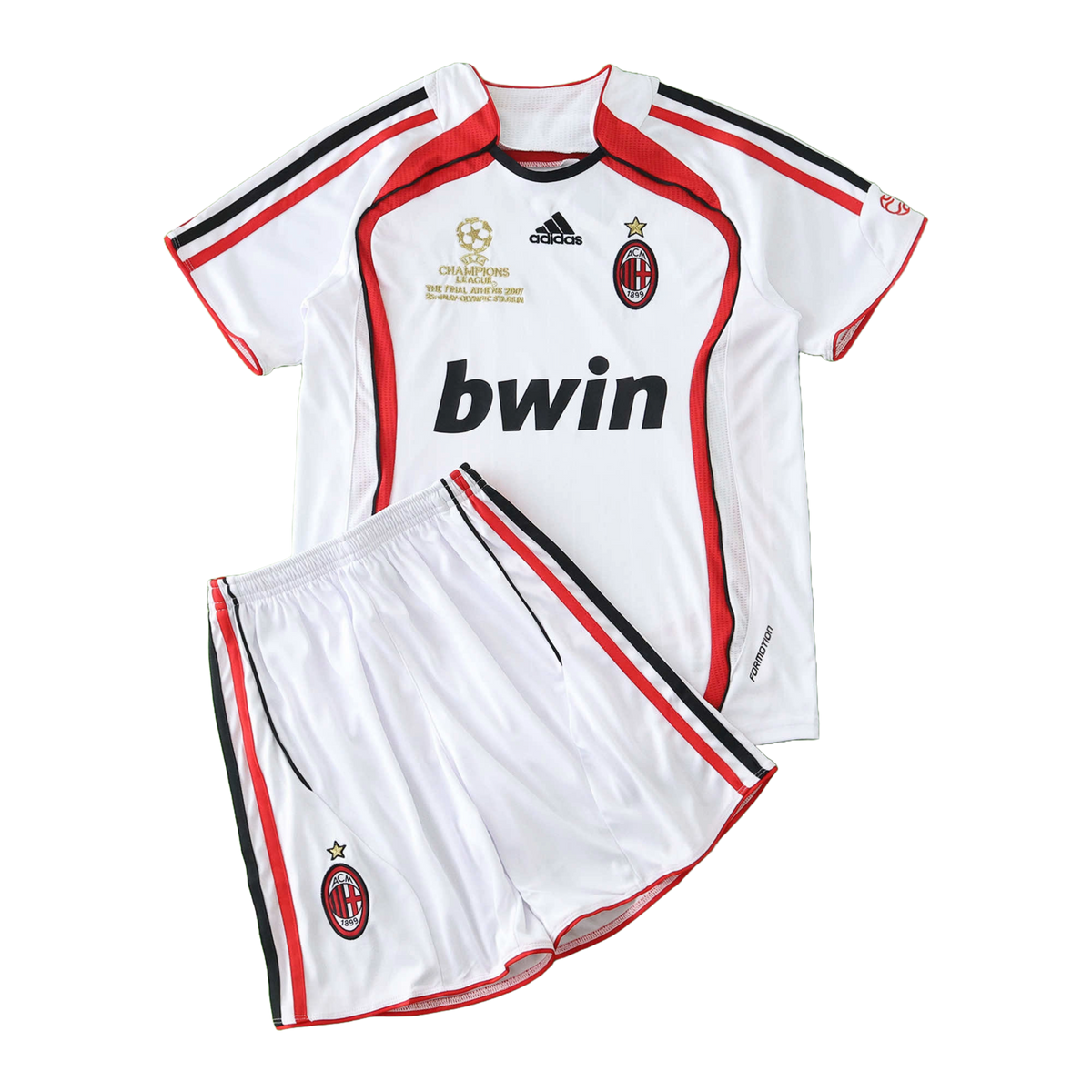 AC Milan Retro Away Kids Kit 2006/07
