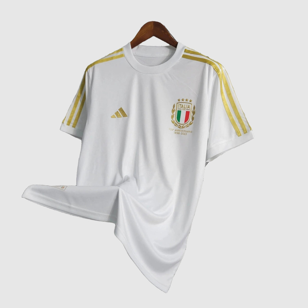 Italy Special Edition Jersey - White And Gold