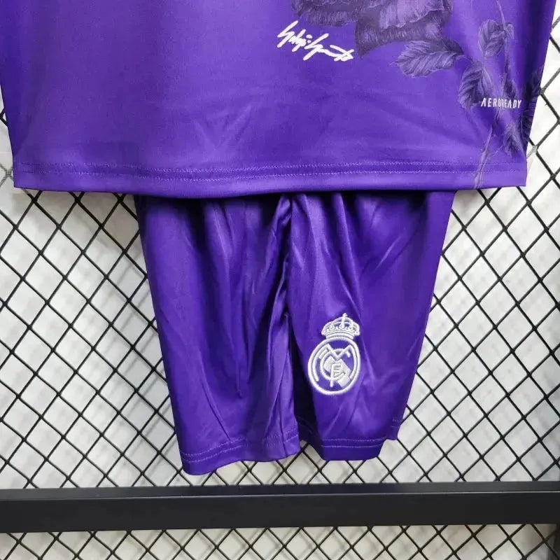Real Madrid Y3 2024/25 Fourth Kids Kit - Purple - photo 5