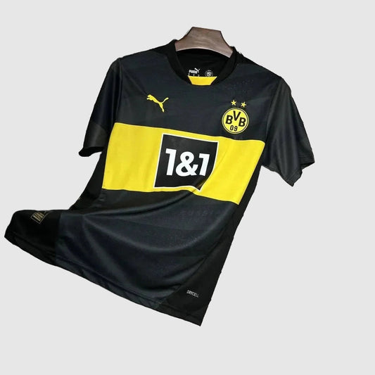 Camisa Borussia Dortmund II 24/25 Torcedor - Preta e Amarela