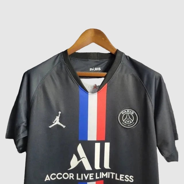 Paris Saint-Germain Away Jersey 2019/20 - Black Tricolor Stripe - photo 2